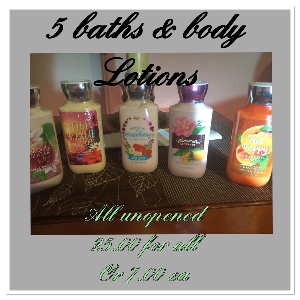 Bath and body lotion brand new never open